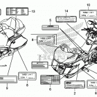 GL1800D Лейбл предостережения