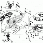 CB1000RA AC Топливный бак и насос