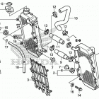 CRF150R Радиатор