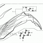 CRF450RX Переднее крыло