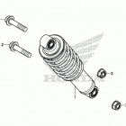 GROM125 Задние амортизаторы