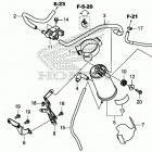 CBR650RA Канистра осушителя
