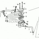 CB300R Задний тормозной цилиндр