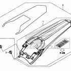 CRF450RX Задний бампер