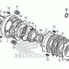 CRF50F Сцепление