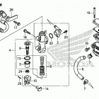CB1000RA AC Задний тормозной цилиндр