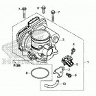 GL1800D Корпус Дросселя
