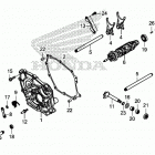 GL1800D Shift drum@shift fork