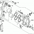 CRF230F Передний суппорт