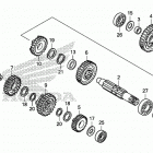 Z125MA AC Трансмиссия