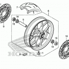 CBR600RA Переднее колесо