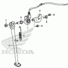 XR650L AC Подножка