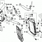 CRF450L Радиатор