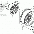 GL1800D Переднее колесо
