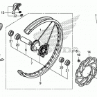 CRF450RX Переднее колесо