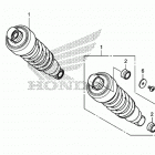 CMX500 A Задние амортизаторы