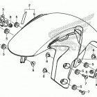 CB300R Переднее крыло