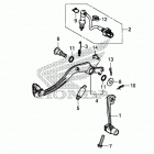 CRF450L Педали