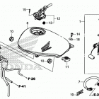 CMX500 A Топливный бак и насос