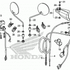 XR650L AC Рычаги,тросы и рулевые переключатели