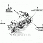 CB300R Наклейки