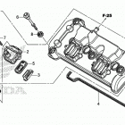 CBR600RA Крышка головки цилиндров