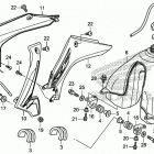 CRF230F Топливный бак