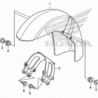 VT750CS Front fender (1)
