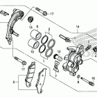 CRF450RX Передний суппорт