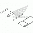 CRF50F Инструмент