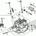 CRF450X Головка цилиндров