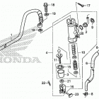 XR650L AC Задний тормозной цилиндр