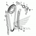XR650L AC Цепь ГРМ