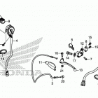 Z125MA AC Рычаги,тросы и рулевые переключатели