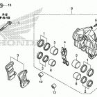 CBR600RA Front brake caliper (1)