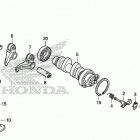 CRF150R Распределительный вал и клапана