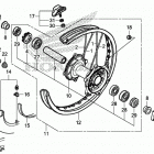 CRF450RX Переднее колесо
