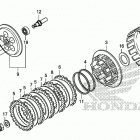 CMX300 AC Сцепление