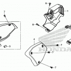 CB1000RA AC Side cover@duct cover