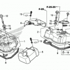 VT750CS Крышка головки цилиндров