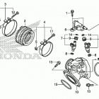 VT750CS Впускной трубопровод