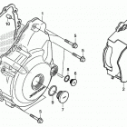 CB300R Крышка картера левая