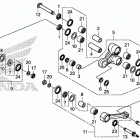 CRF450RX Cushion arm