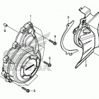 CMX500 A Крышка генератора