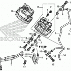 CBR600RA Front valve unit
