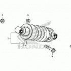 CB300R Задние амортизаторы