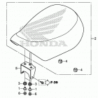 Z125MA AC Сиденье
