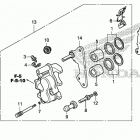 Z125MA AC Передний суппорт