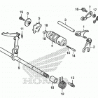 Z125MA AC Вилка переключения передач