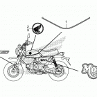 Z125MA AC Наклейки